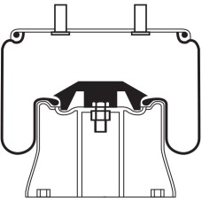 Air Spring Assembly - Hendrickson AAEDT (S-25319)